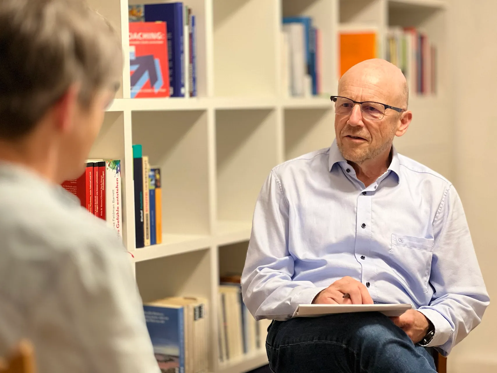 Beat Guggisberg beim Coaching